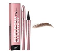 BSLVWG Crayon sourcils waterproof,crayon microblading 3D à 4 pointes,crayon de précision pour un maquillage naturel longue tenue,traits fins et précis,ne dessèche pas et tient toute la journée (02)