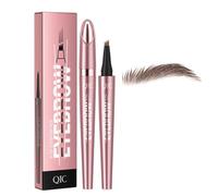 BSLVWG Crayon sourcils waterproof,crayon microblading 3D à 4 pointes,crayon de précision pour un maquillage naturel longue tenue,traits fins et précis,ne dessèche pas et tient toute la journée (05)