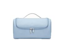 BSLVWG Haar Werkzeuge Reisetasche,Hai Flexstyle Tragetasche,Wide-Open Haar Werkzeug Organizer mit separater Hitzebeständige Matte, Haar Zubehör Organizer (Bleu)