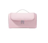 BSLVWG Haar Werkzeuge Reisetasche,Hai Flexstyle Tragetasche,Wide-Open Haar Werkzeug Organizer mit separater Hitzebeständige Matte, Haar Zubehör Organizer (Rose)