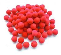 BSLVWG Lot de 200 éponges en mousse pour nez de clown de cirque rouge - Pour Noël, cosplay, Halloween