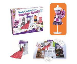 BSM Creative - Fashion Studio - Machine à Coudre pour enfant - Apprendre à Coudre - Niveau Débutant - Loisirs Créatifs - Initiation à la couture