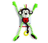 BSM Edushape-Le Singe Malicieux Doudou Peluche D'Activité, Ed 925110