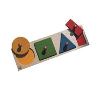 Bsm Jeu D'encastrement Formes Géométriques Et Couleurs - Mixte - Livré A L'unité