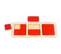 BSM - Les carres et rectangles systeme Montessori Neutre