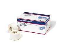 BSN Leukotape classic Lot de 12 bandes adhésives Blanc 3,75 cm x 10 m