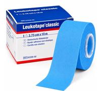 BSN Leukotape Classic, Sport Tape, Tape Verband, 10 m x 3,75 cm, Blau