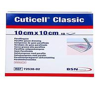 BSN Medical Cuticell Classic Compresse de Gaze Paraffinée 10 x 10 cm - 10 Unités