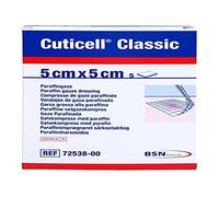 BSN Medical Cuticell Classic Pansement Gras Stérile 5 x 5 cm Pack de 5