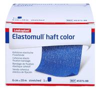 BSN medical Elastomull haft color 6 cm x 20 m fixierb. Bleu 1 St binden