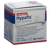 Bsn Medical Hypafix Skin Sensitive Fixation Adhésive Siliconée Extra-Douce 5cmx5m 1 Pièce