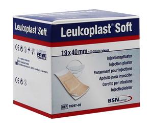 Bsn Medical Leukoplast Soft Pansement Pour Injections 19x40mm 100 Pièces