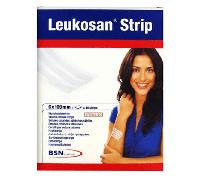 BSN Médical Leukosan Strip Adhésifs 6x 100mm Sachet de 10