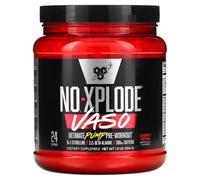 BSN, No-Xplode VASO, Pré-Entraînement Pompe Ultime, Cerise Explosive, 1,11 lb (504 g)