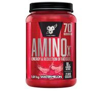 BSN Nutrition Amino X Complément avec vitamine D, vitamine B6 et acides aminés, Goût Pastèque, 70 portions, 1 kg