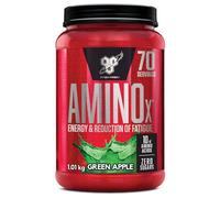 BSN Nutrition Amino X Complément avec vitamine D, vitamine B6 et acides aminés, Goût Pomme verte, 70 portions, 1 kg