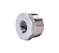 BSP304 Stainless Steel High-Pressure Core Thickened Inner and Outer Wire Variable Diameter Joint 3/4/6/1/2-inch Reducing Core(1-1I2INCH_5PCS) Plumbing Fittings