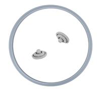 bssmmai WMF - Joint d'étanchéité de rechange pour autocuiseur - 22 cm - Valve de sécurité pour autocuiseur - Anneau en caoutchouc de qualité alimentaire - Lot de 3