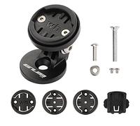 BSSOK Support supérieur de Potence de vélo pour Garmin Edge, Wahoo Elemnt, Bryton, Cateye Support d'ordinateur de vélo（Angle réglable）