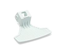 BSSTORE 2828780100 Poignée de porte pour porte de lave-linge - Compatible (256682-16858) Blanc