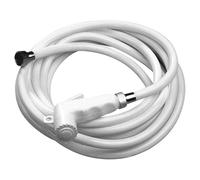 BSSTORE Pommeau de douche à bouton 2,5 mètres avec tube pour usage nautique bateau gonflable