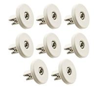 BSSTORE Roues de panier inférieur pour lave-vaisselle Universelles 50286965004 21ZN805 - Compatible (Kit x8)