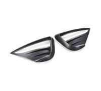 bssyung Garniture phare antibrouillard voiture Garniture phare antibrouillard pour avant pour Tesla pour modèle Y 2021-23 lame Spoiler pour couvercle protection décoration(Matte Black)