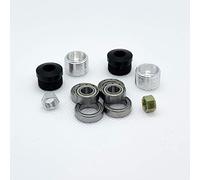 BST PARTS E-VIDENT Pièces détachées pédales Plates VTT/Cycle/VAE Adulte Unisexe, Argent, Standard