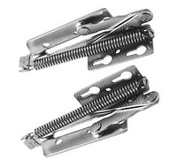 BSTCAR 1 Paire de Charnières Supérieures à Rabat Relevable, Charnières à Ressort Pliantes à 80 Degrés, de Levage pour Canapé-lit, Charnière Relevable pour Armoire, Plac