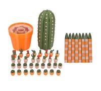 BSTCAR Ensemble D'échecs et de Pièces de Plantes, Jeu D'échecs de Voyage, échiquier Portable avec Pièces pour Enfants et Adultes, Jeux de société éducatifs, Cadeaux