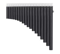 BSTCAR Flûte de Pan, 18 Tuyaux e C Pan Pipe | Instrument de Musique Traditionnel Chinois pour les Débutants Apprenant L'enseignement et les Mélomanes Professionnels