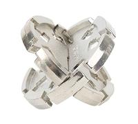 BSTCAR Hanayama - Puzzle en Alliage 7 × 7 × 7, Jeu de Puzzle Portable pour Adulte, Jouet éducatif Amusant à Débloquer