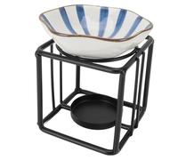 BSTCAR Kit de Brûleur D'huiles Essentielles, Brûleur D'aromathérapie, Porte-encens, Chauffe-Cire, Lampe à Parfum, Photophore pour la Décoration de la Chambre à Coucher de la Maison