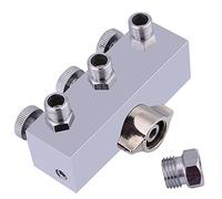 BSTCAR Splateur de Tuyau D'air Air Évolution du Tuyau D'air Ajuster Ajuster le Bouton de la Vanne de Régulation D'air