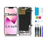 bstdianzi Kit de remplacement pour iPhone 13 Mini écran tactile LCD OLED 3D Touch 5,4" modèles A2481, A2626, A2629, A2630, A2628 avec outils