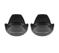 Bstepompre 2X 52mm Petale Pare-Soleil pour D5200 D5100 D3200 Kit F3.5-5.6G