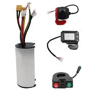 Bstepompre 36V 350W Contrôleur de Scooter Pliant Bouton de Commutation LCD Affichage Accélérateur de Frein Kit D'Accélération Accessoires de Remplacement Fit pour Scooter Électrique