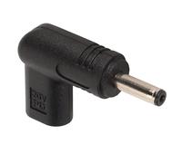 BSTiltion Adaptateur USB C PD efficace 100 W Type C femelle vers adaptateur d'alimentation CC 4 x 1,35 mm pour ordinateur portable