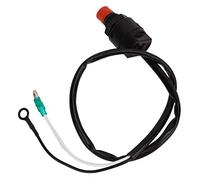 BSTiltion Interrupteur d'arrêt moteur hors-bord 50 cm pour T15 | Design compact, matériau ABS, installation facile, pour T15, F2.5-F6