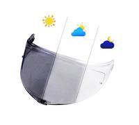 BSTOP K6 Visière photochromique pour casque de moto AGV K6 K6S Protection UV (photochromique)