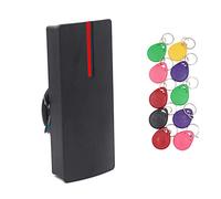 BSTUOKEY Wiegand Lecteur de carte de proximité RFID 26/34 bits Sortie de porte étanche IP68 Contrôle d'accès 125 kHz avec 10 touches de couleur