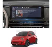 BSTW Compatible avec 2021-2025 Fiat 500 E & Fiat Type Cross Film de protection 10,25 Pouces Uconnect 5 Nano Film pour Infodivertissement Navigation Écran 6H Anti-rayures [2 pièces]