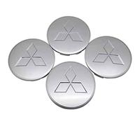 BSWNSJZT 4 Pièces Cache Moyeux de Voiture pour Mitsubishi Pajero 54mm, Couvercle de Moyeu Central de Jante Accessoires