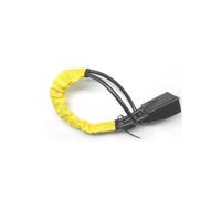 BSWNSJZT Antivol de Volant de Voiture avec 3 Clés pour Toyota RAV4 2020-2025, Verrou de Ceinture de Sécurité Bloque Volant Double Verrouillage Accessoires,A-Yellow