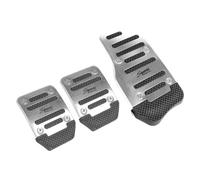 BSWNSJZT Pédale de Frein et d'accélérateur pour Audi A1 4door 2010-2015, Pédales de Transmission Manuelle/Automatique Accessoires Automobiles,MT-Silver