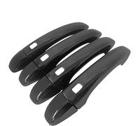 BSWRTH Couvre poignée Porte Voiture Compatible avec pour Captur pour MK2 JB Je 2019 2020 2021 2022 Couvercle De Poignée De Porte Extérieure De Voiture Poignée De Porte Coque Extérieure Décorative