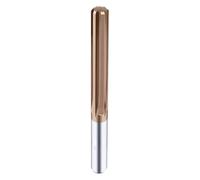 BSWXX Alésoir machine en carbure de 1 mm à 20, cannelure droite revêtue, tolérance H7, mandrin, fraise métaux acier trempé, 6 cannelures .0515