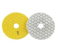 BSWXX Disque de polissage à sec diamanté, grain 50-3000, meule flexible, 3 pouces, 80 mm, for granit, marbre, pierre, béton, outil abrasif .0325