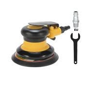 BSWXX Ponceuse orbitale pneumatique 5 pouces/6 pouces, polisseuse 125 mm/150 mm, aspirateur d'air excentrique, connecteur de rectifieuse .1128