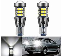 Bsxywa T15 W16W 12V-24V Led Ampoule Voiture 921 912, 800Lm Blanc 6500K, Pour Voiture Led Feux De Recul, Stationnement, Sauvegarde InverséE LumièRe. (Lot De 2)